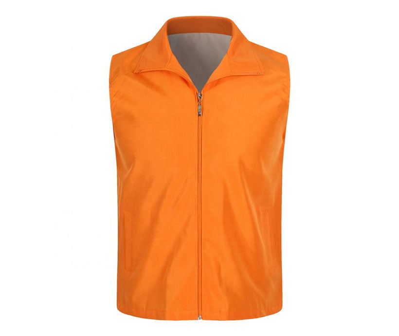 Men's Multi Color Waistcoat Advertising Supermarket work Vest