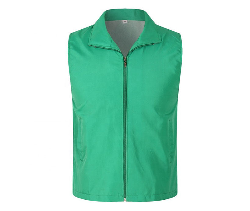 Men's Multi Color Waistcoat Advertising Supermarket work Vest