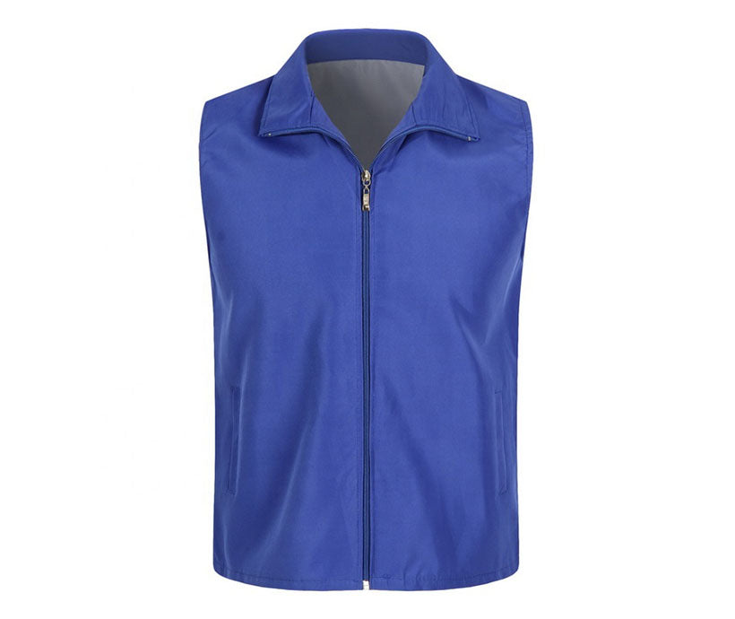 Men's Multi Color Waistcoat Advertising Supermarket work Vest