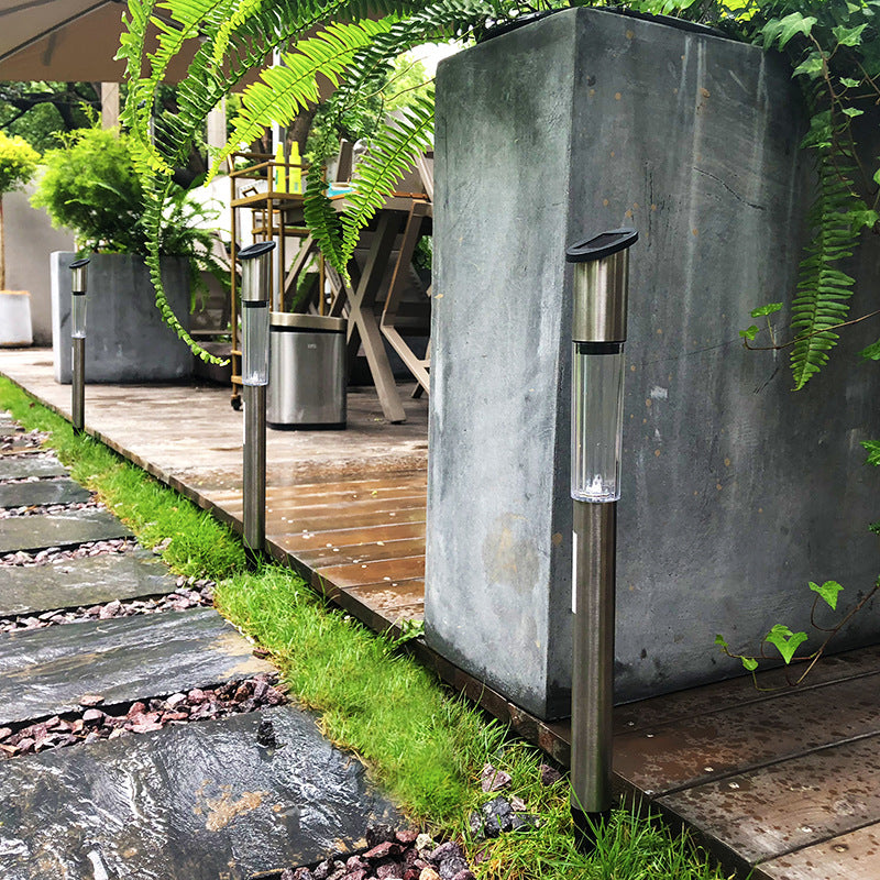 High Pole LED Solar Lawn Light Outdoor Waterproof Plug-in Courtyard Light for Garden & Theme Park