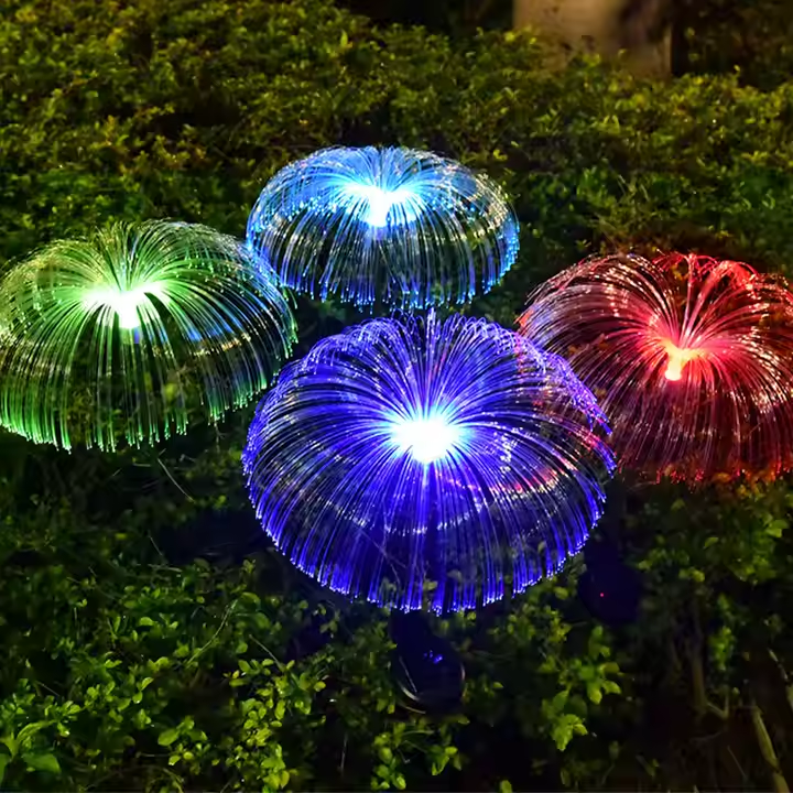 Wholesales Outdoor Waterproof Lawn Light Jellyfish Led Lights High Quality Landscape Plug in Light