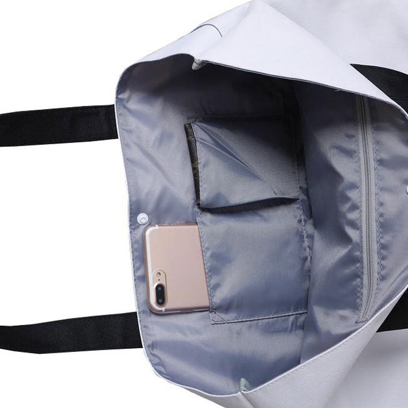 Cotton Tote Bag Grocery Tote Shopping Bag Foldable Eco-friendly Supermarket Reusable Handbags Shoulder Large Capacity Woman Bags