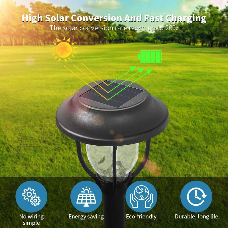 Outdoor Solar Light Waterproof Plug in Light Lawn Light for Garden & Theme Park Landscape Decorative