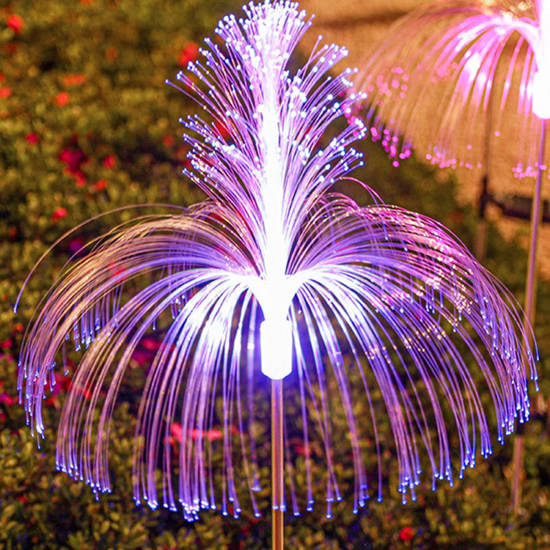 High Quality Outdoor Waterproof Lawn Light Double Layer Jellyfish Led Lights Landscape Plug in Light