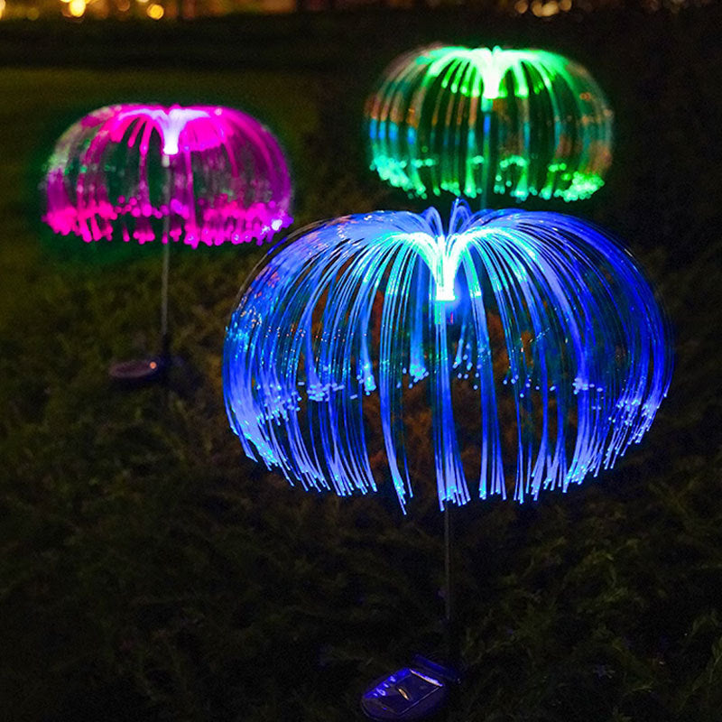 High Quality Outdoor Waterproof Lawn Light Double Layer Jellyfish Led Lights Landscape Plug in Light