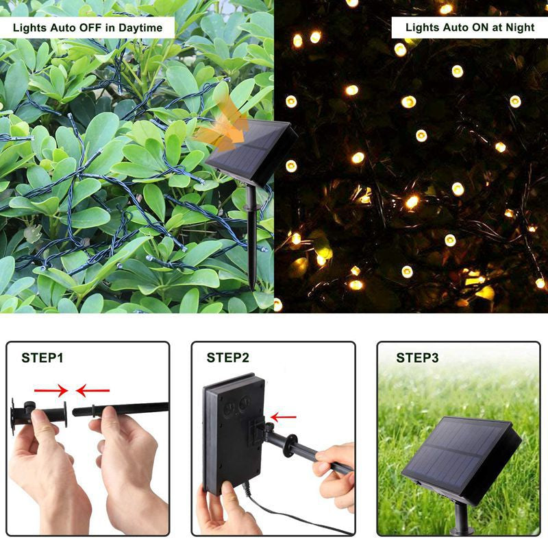 Wholesale Outdoor Camping Light LED Solar String Lights Portable Starry Light String