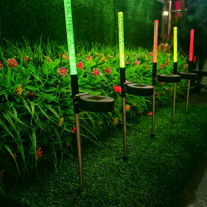 Wholesale LED Solar Reed Light Outdoor Waterproof Courtyard Decoration Solar Lawn Light in Stock