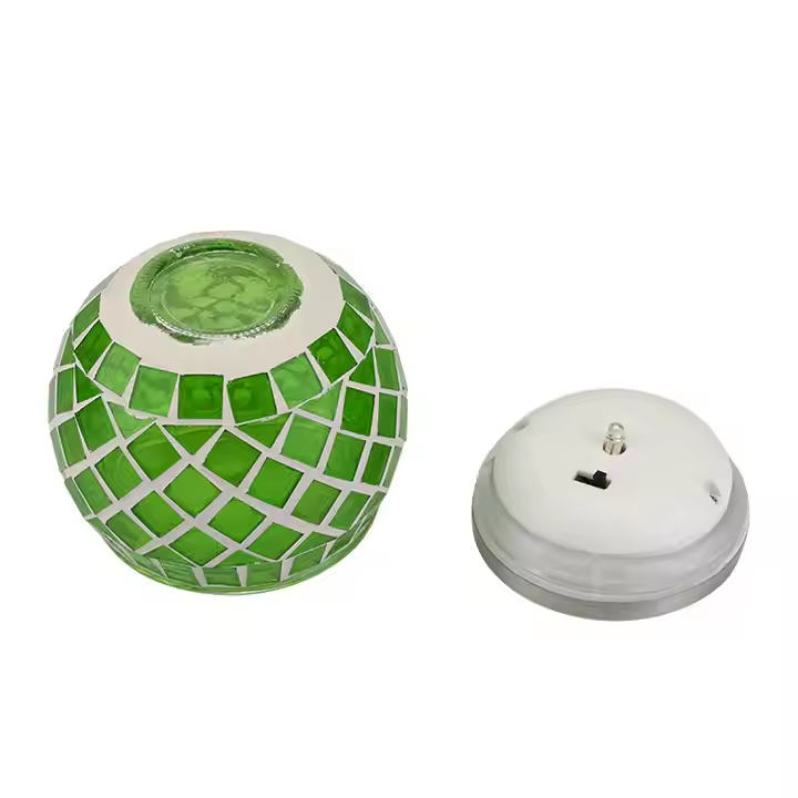 Outdoor Portable Colorful LED Solar Mosaic Innovative Solar Hanging Light for Landscape Decor