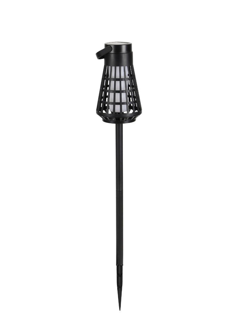 Waterproof Outdoor Landscape Plug in Light LED Flame Light Portable Solar Lawn Light for Courtyard