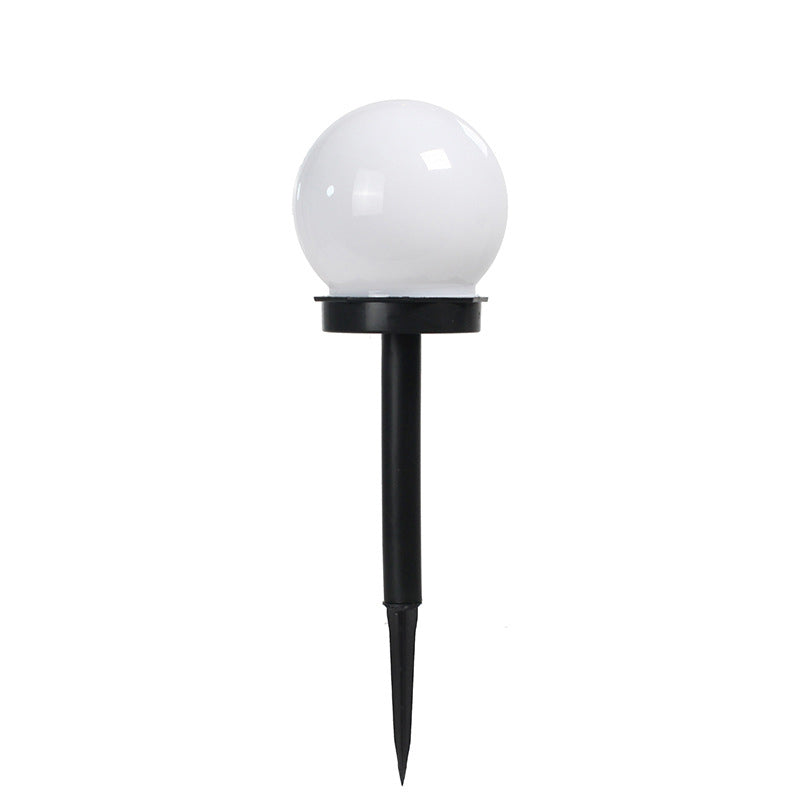 Solar Powered LED Floor Lamp for Home Courtyard Garden and Rotundity Light Theme Park Lawn for Landscape Lighting Water-proof