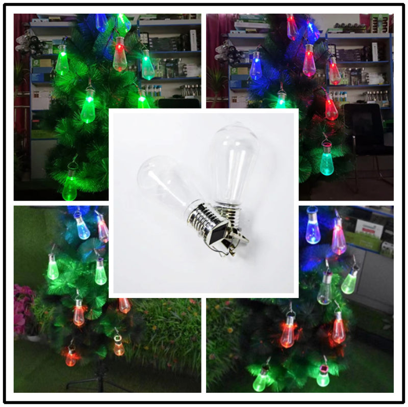 Mini Solar Colorful Outdoor Waterproof Courtyard Christmas Decorative Solar Lights