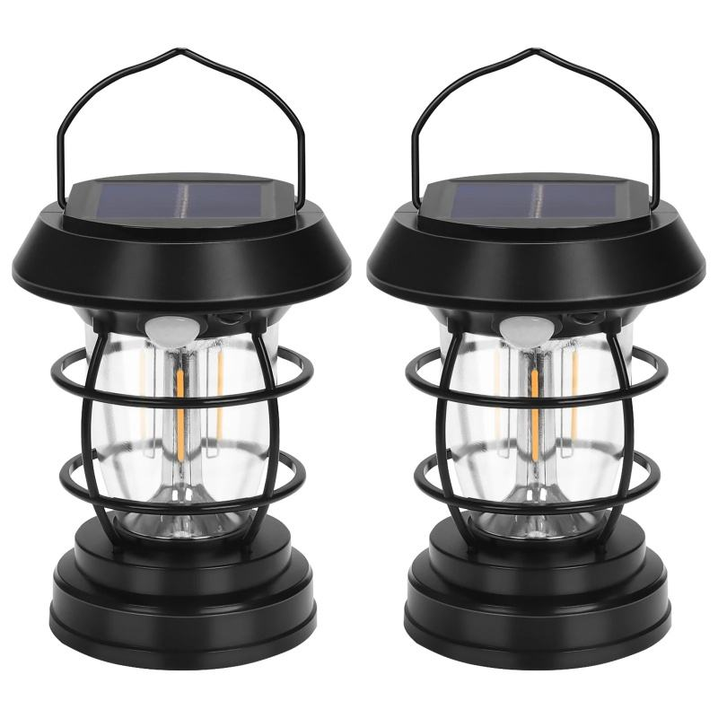 Outdoor Waterproof Solar Induction Light Multifunctional Hanging Camping Light with USB