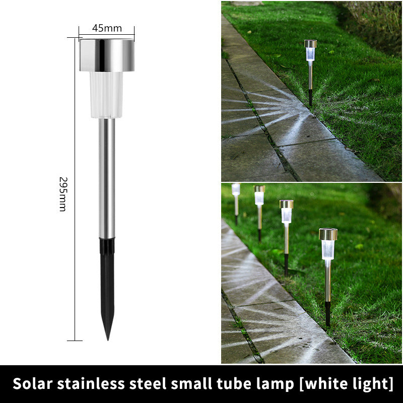 Hot Sales LED Solar Light Outdoor Stainless Steel Waterproof Lawn Light Landscape Plug in Light