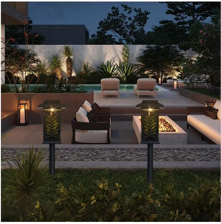 Wholesale LED Solar Light Waterproof Courtyard Decoration Rainproof Outdoor LED Courtyard Landscape Lawn Ground Light