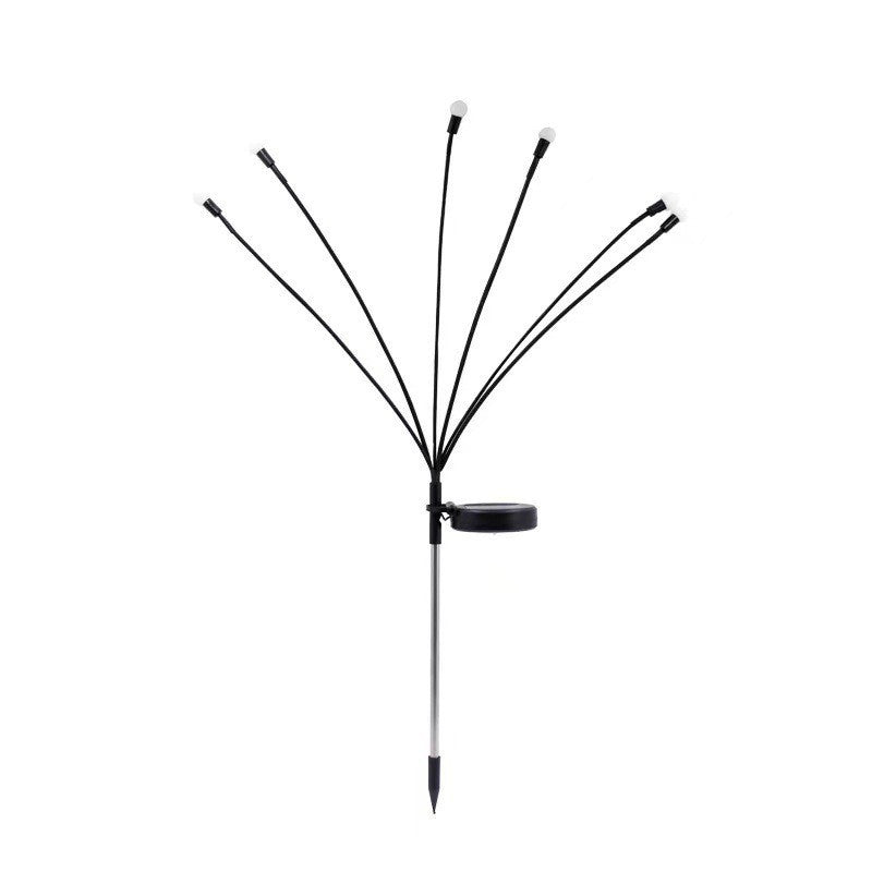 Outdoor Waterproof 6/8/10 LED Lamp Heads Solar Light Plug in Light for Courtyard Decoration