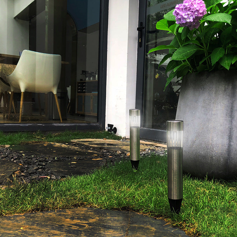 Hot Sale Outdoor Waterproof LED Solar Lawn Light Pillar Plug-in Light for Garden & Theme Park