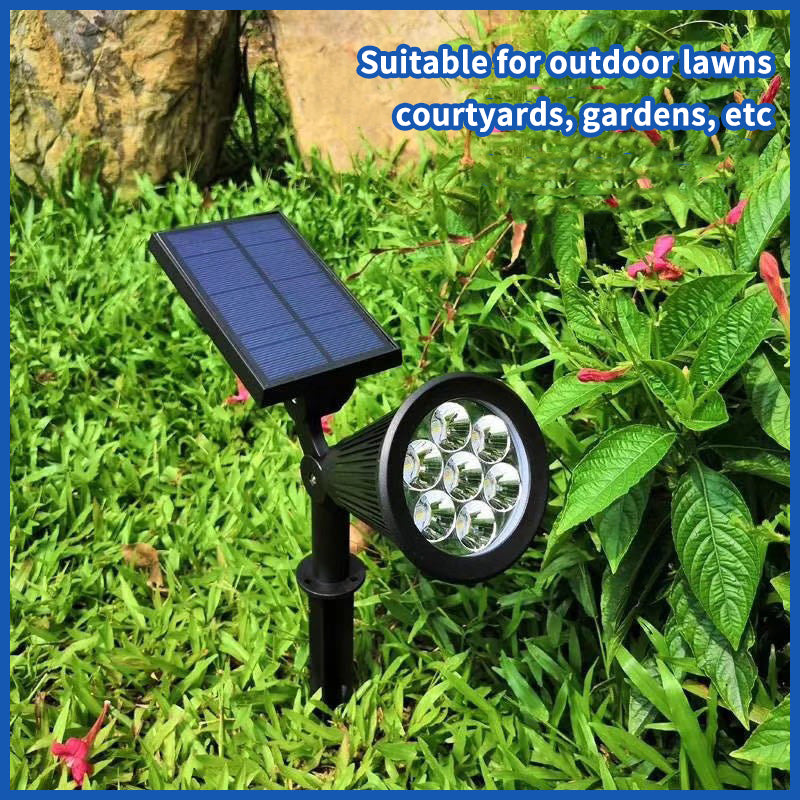Hot-selling Solar Large-sized Spotlights Outdoor Ultra-bright Waterproof Plug in Light for Landscape