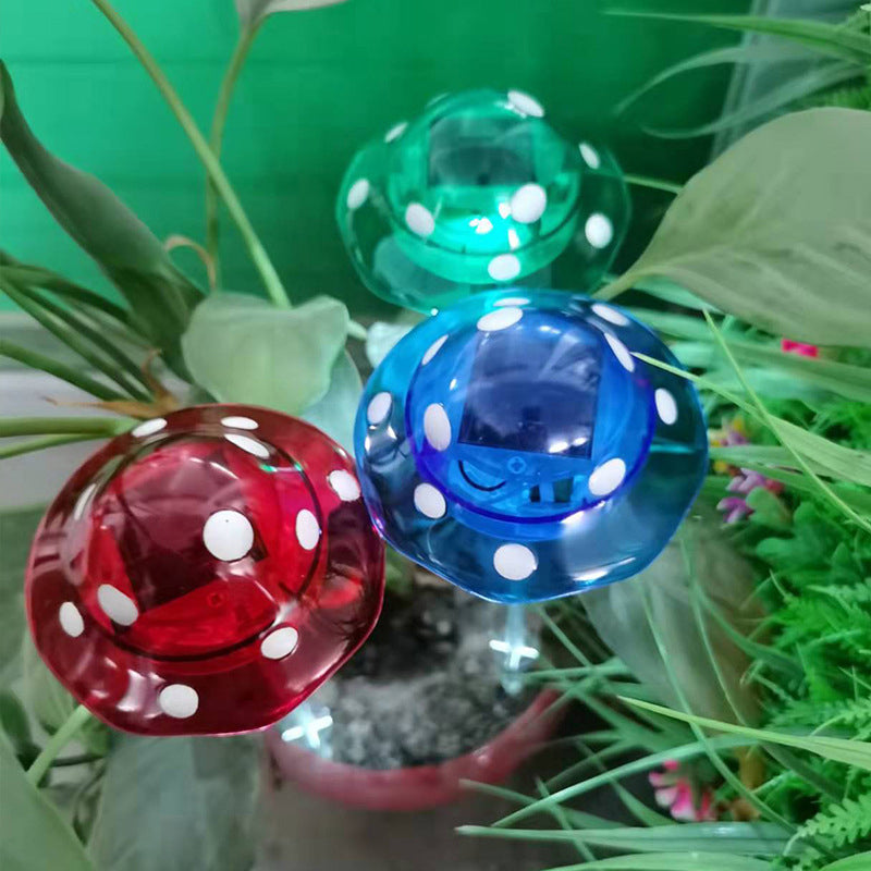 New Design Home Courtyard Solar Light Floor Lamp Lawn Mushroom Shaped Landscape LED Light for Garden