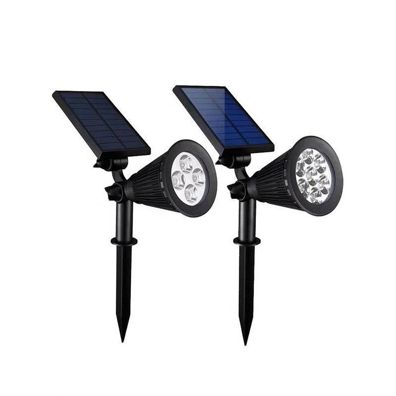 Hot-selling Solar Large-sized Spotlights Outdoor Ultra-bright Waterproof Plug in Light for Landscape