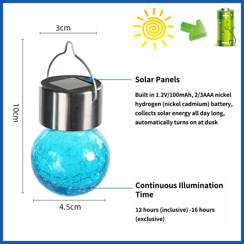 Festival Solar Powered Landscape Light Home Courtyard LED Hanging Lamp Atmosphere Lights Garden and Theme Park Lawn