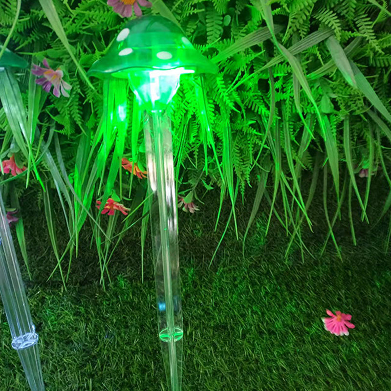 New Design Home Courtyard Solar Light Floor Lamp Lawn Mushroom Shaped Landscape LED Light for Garden