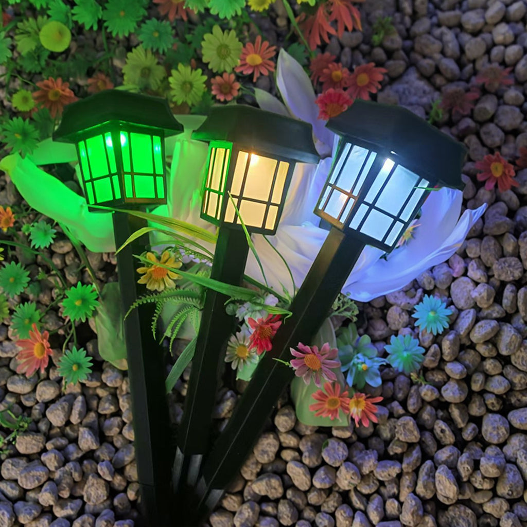 New Design Home Courtyard Solar Light Floor Lamp Lawn Viewing Lamp Landscape Simple Style LED Light for Garden