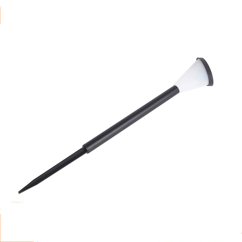 Waterproof Outdoor Plug-in Lawn Light Solar LED Stainless Steel Small Tube Lamp Garden Decoration Lights for Landscape