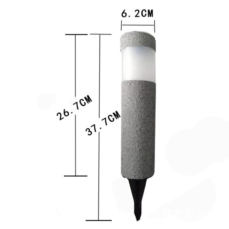 Solar LED Bollard Landscape Light Lawn Plug in Light for Garden & Theme Park Pathway Outdoor Use