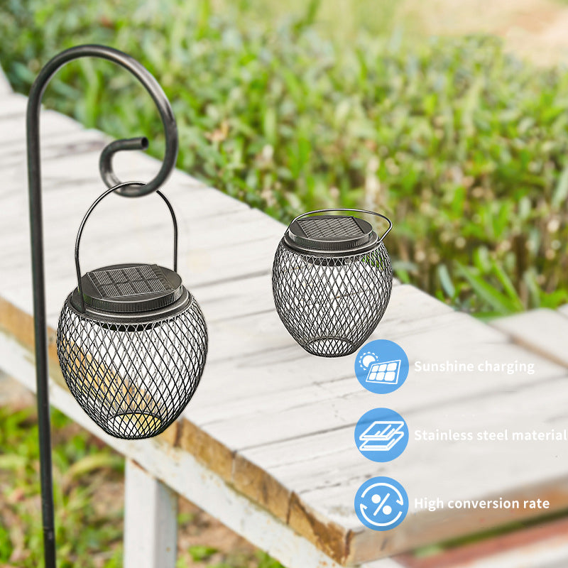 Solar Powered Home Hanging Lamp IP55 Wall Lamp for Garden & Theme Park Landscape Light for Lawn