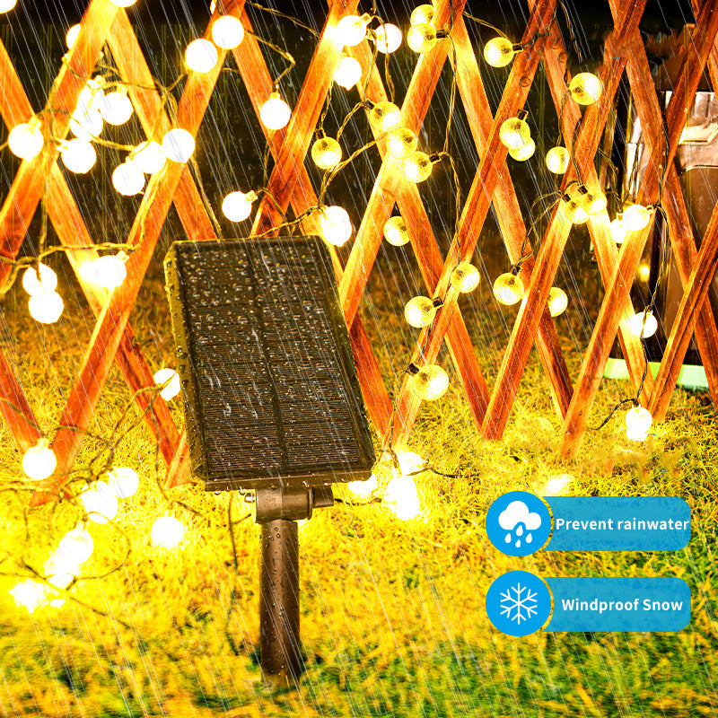 Wholesale Atmosphere Lights Home Solar 12m Light String for Garden Lawn Landscape for Theme Parks