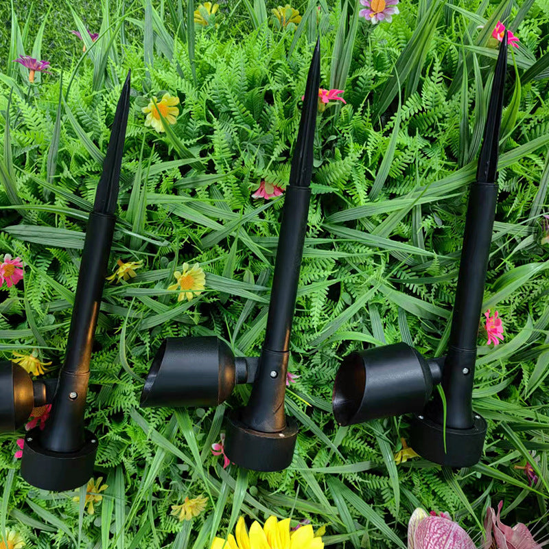 Outdoor Solar Lawn Spotlights Garden Waterproof Lighting Decorative Floor Plug in Light