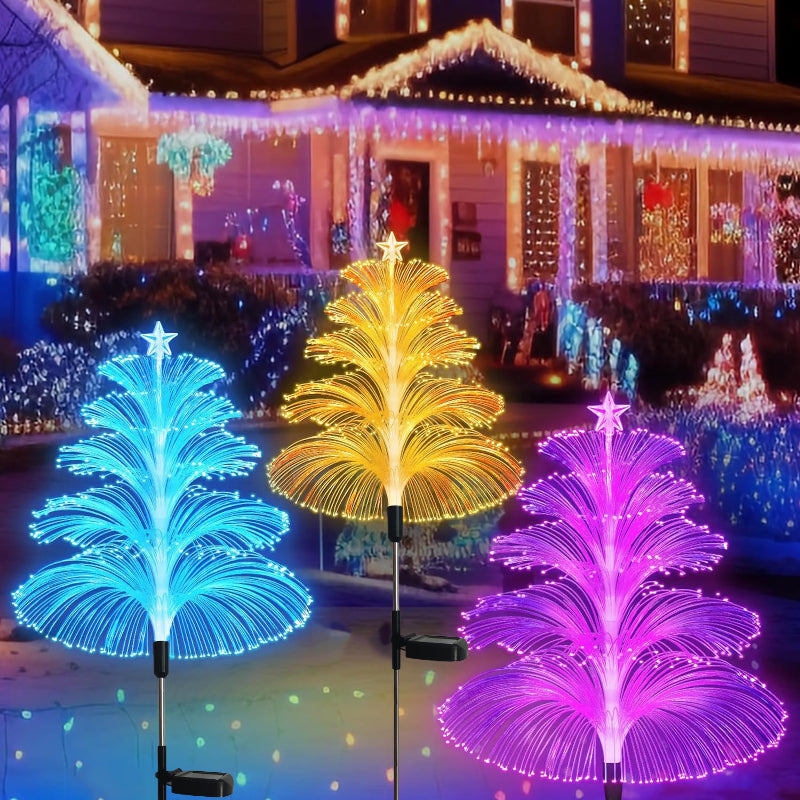High Quality Outdoor Waterproof Lawn Light Double Layer Jellyfish Led Lights Landscape Plug in Light