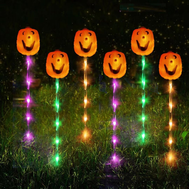 LED Outdoor Waterproof Solar Light Halloween Ornament Plug in Light Lawn Light for Festival Decoration