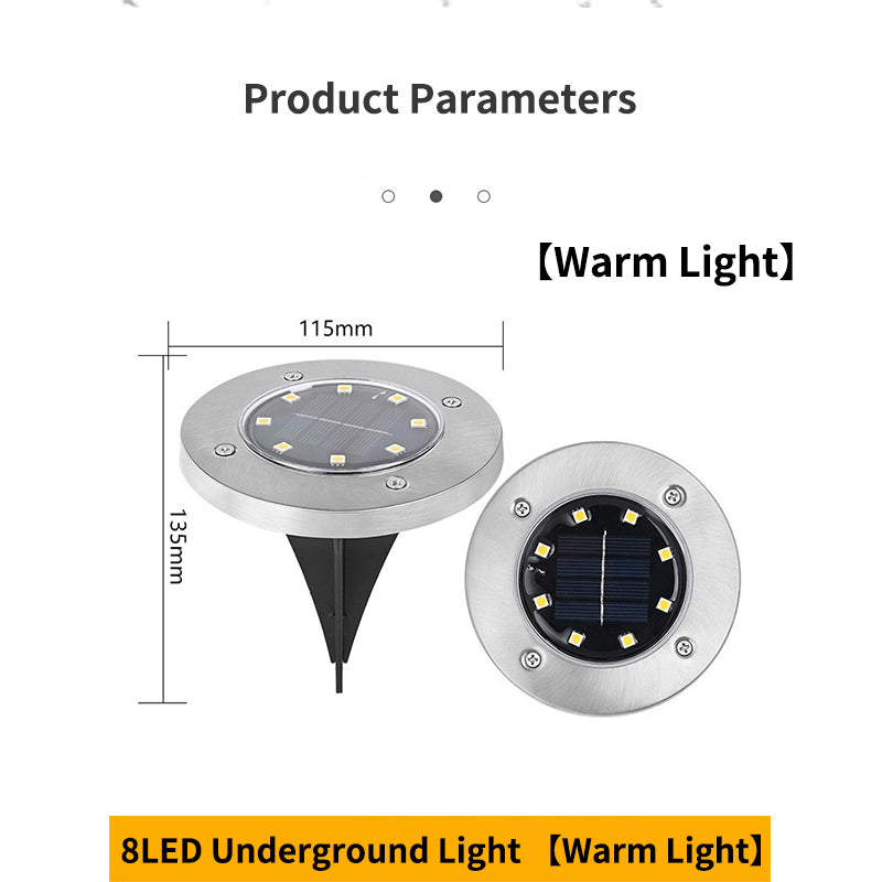 MIni Home Courtyard LED LIGHT Floor Lamp Solar Powered Landscape Light for Garden and Theme Park Lawn