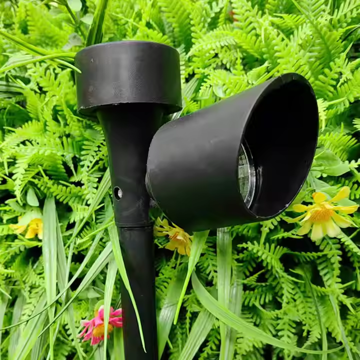 Outdoor Solar Lawn Spotlights Garden Waterproof Lighting Decorative Floor Plug in Light