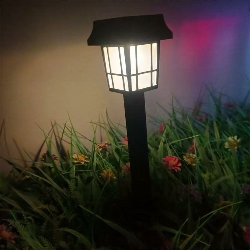 New Design Home Courtyard Solar Light Floor Lamp Lawn Viewing Lamp Landscape Simple Style LED Light for Garden