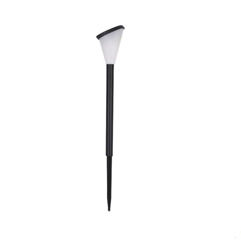 Waterproof Outdoor Plug-in Lawn Light Solar LED Stainless Steel Small Tube Lamp Garden Decoration Lights for Landscape