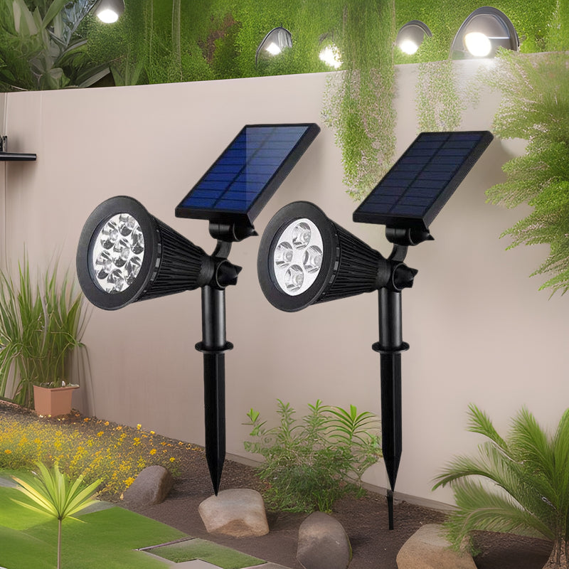 Hot-selling Solar Large-sized Spotlights Outdoor Ultra-bright Waterproof Plug in Light for Landscape