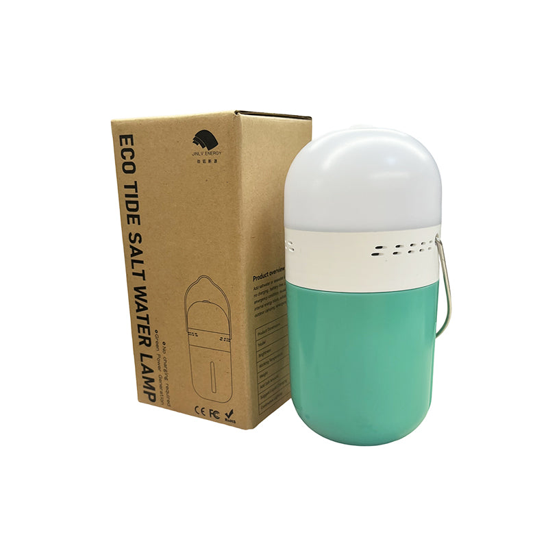 Portable Emergency Light • Aluminum Salt Power Generator Lamp • Outdoor Camping Light