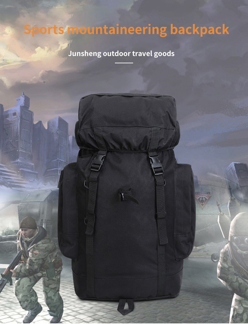 Hiking Backpack Waterproof Camo Large 70 Liter Military Backpack Bag Hiking For Combination