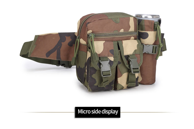 Tactical Waist Pack Pouch Fanny Hip Belt Bag Wholesale Hiking Running Water Waist Pack With Water Bag