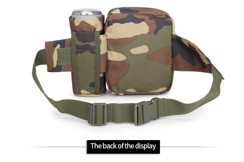 Tactical Waist Pack Pouch Fanny Hip Belt Bag Wholesale Hiking Running Water Waist Pack With Water Bag