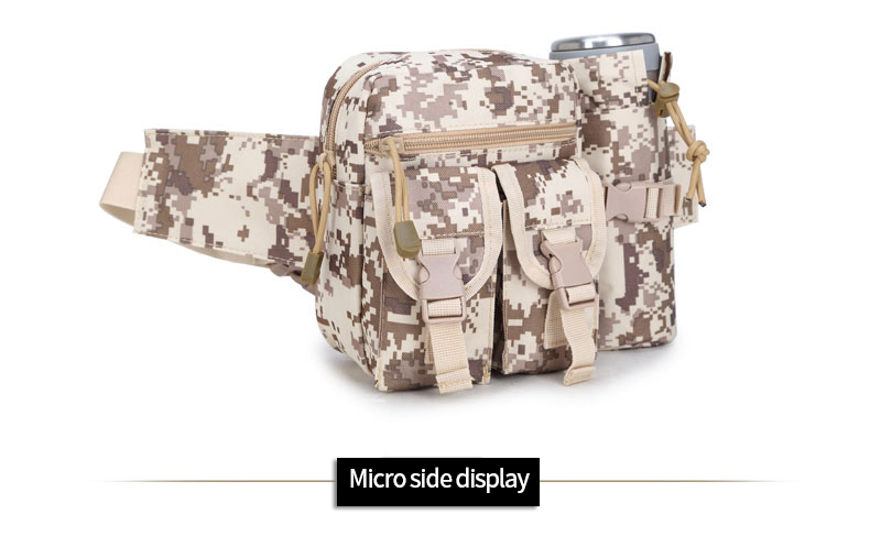 Tactical Waist Pack Pouch Fanny Hip Belt Bag Wholesale Hiking Running Water Waist Pack With Water Bag