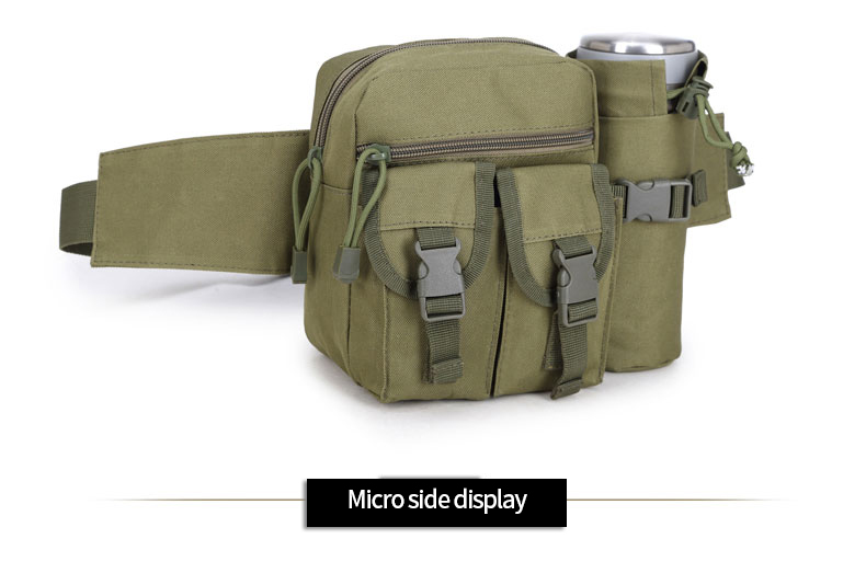 Tactical Waist Pack Pouch Fanny Hip Belt Bag Wholesale Hiking Running Water Waist Pack With Water Bag