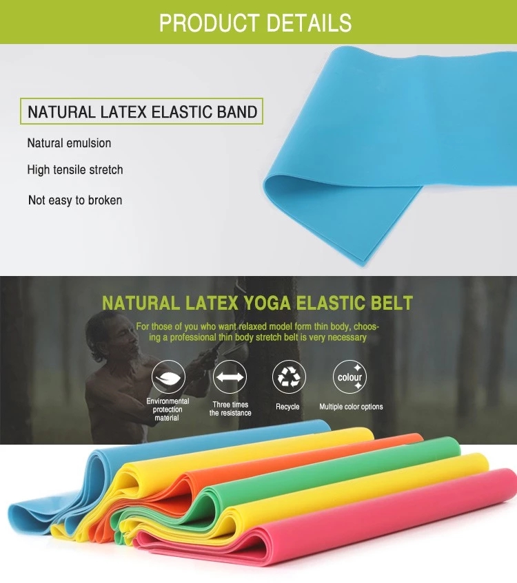 Yoga Fitness Workout Loop Bands Stretch Sports Exercise Gym Yoga Tension Bands
