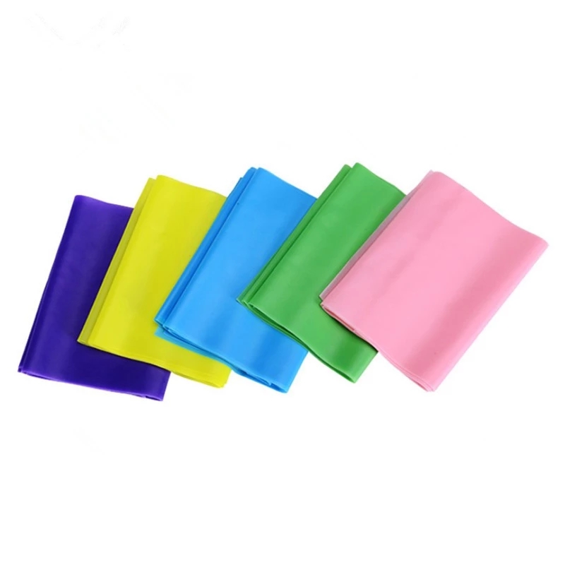 custom latex fitness workout elastic tension gym exercise resistance loops bands stretching 5 set mini resistance