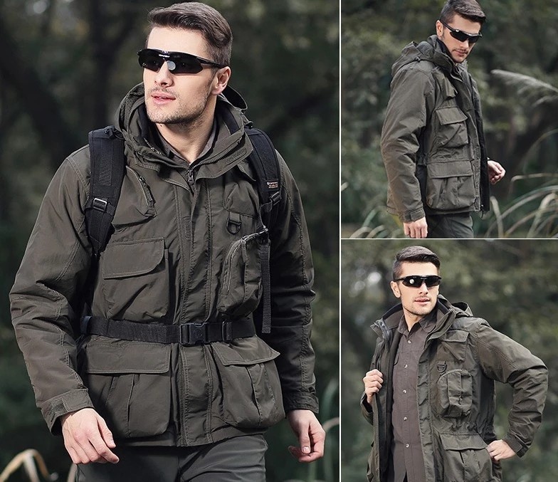 Hiking Coat Military Field Jackets Men Army Jackets for Men