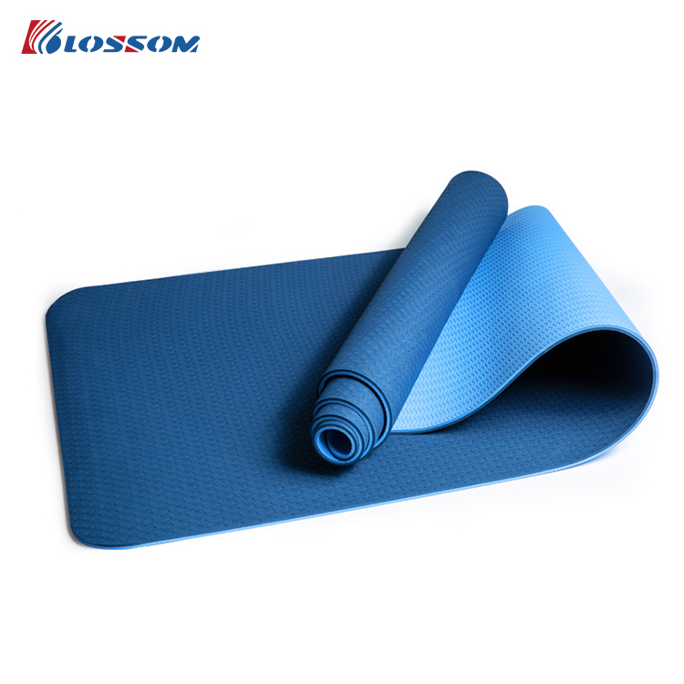 Custom printed Natural Foldable Yoga Mat Private Label