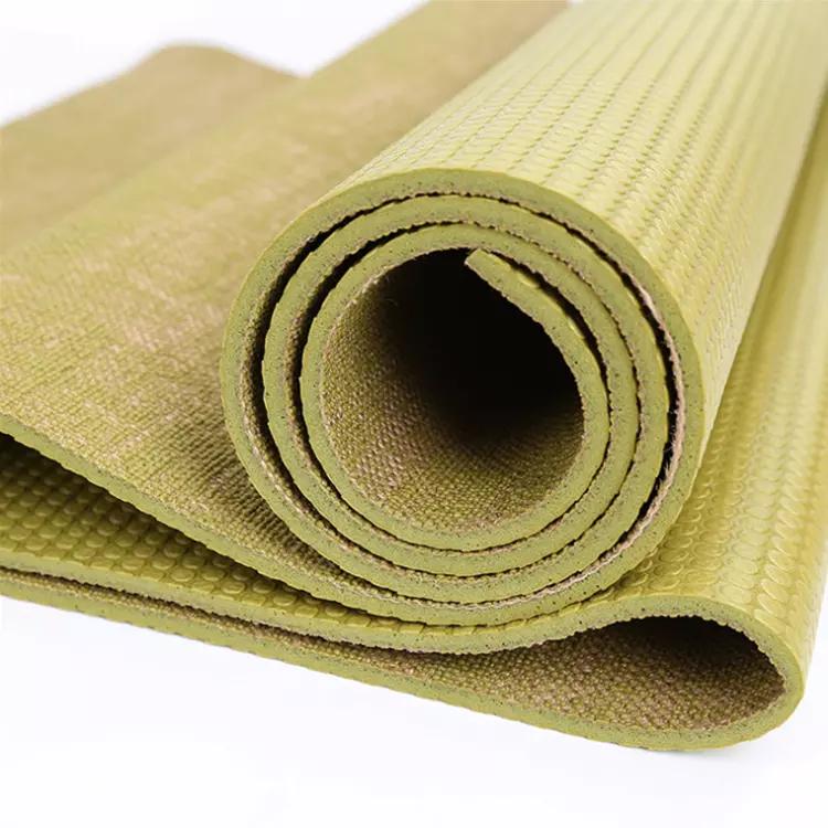 Eco Yoga Mat Natural Rubber Yoga Mat Cork Yoga Mat