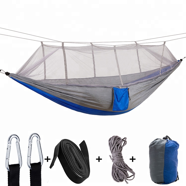 Hammock with Mosquito , Durable and Portable, Suit for1- 2 Persons, Tree Tent, Outdoors